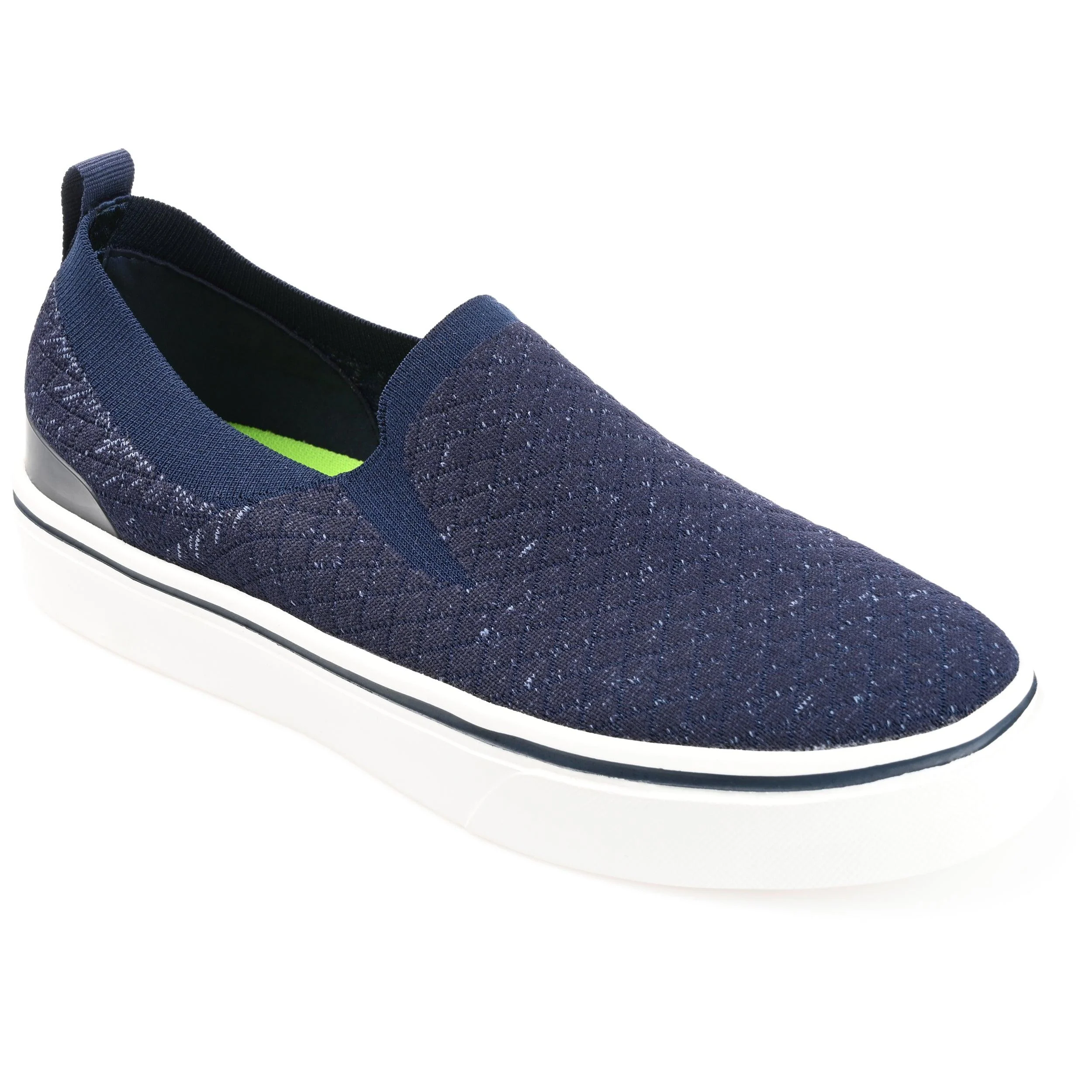 hamlin casual knit slip-on sneaker