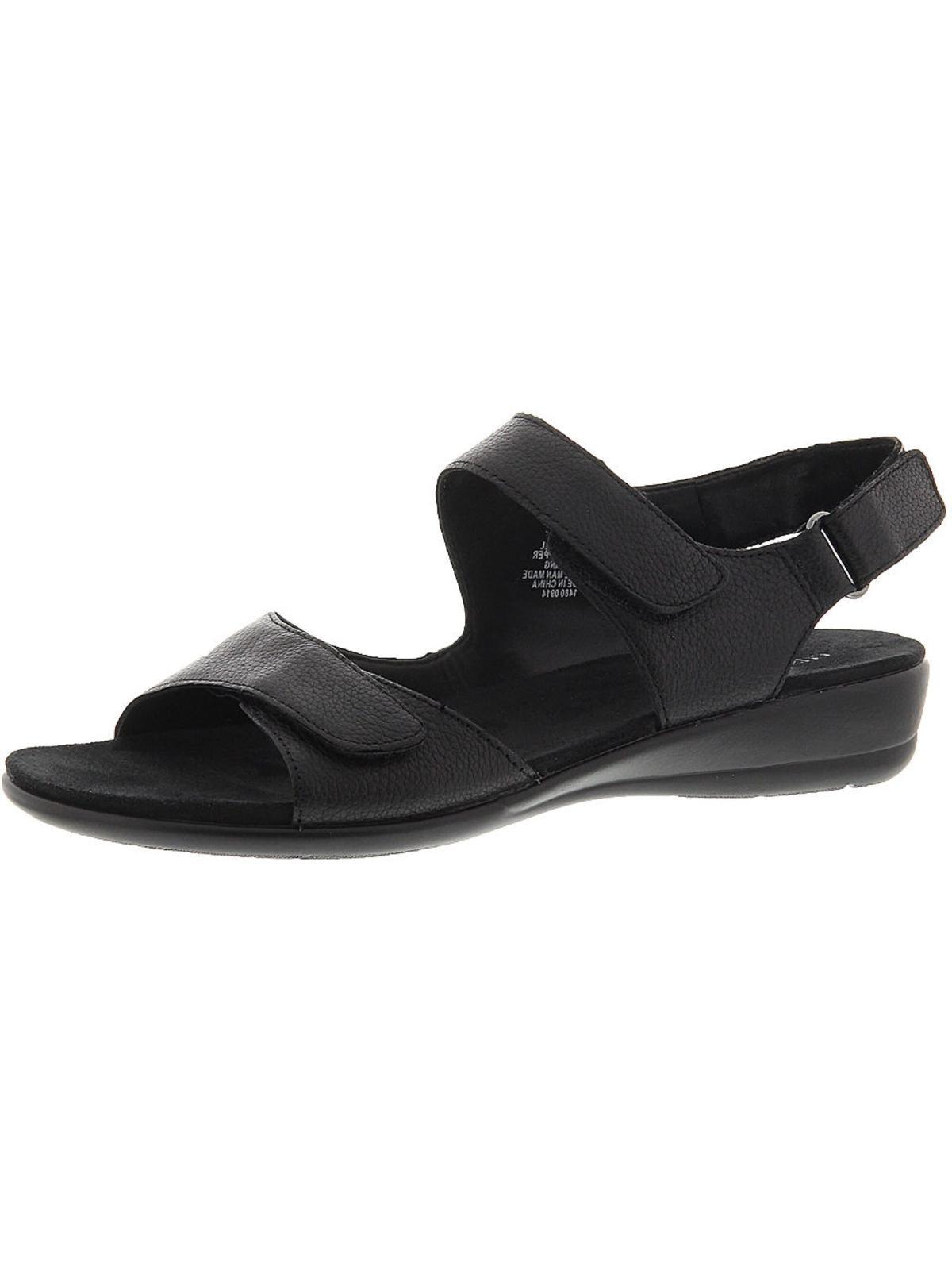 hartwell womens leather wedge sandals