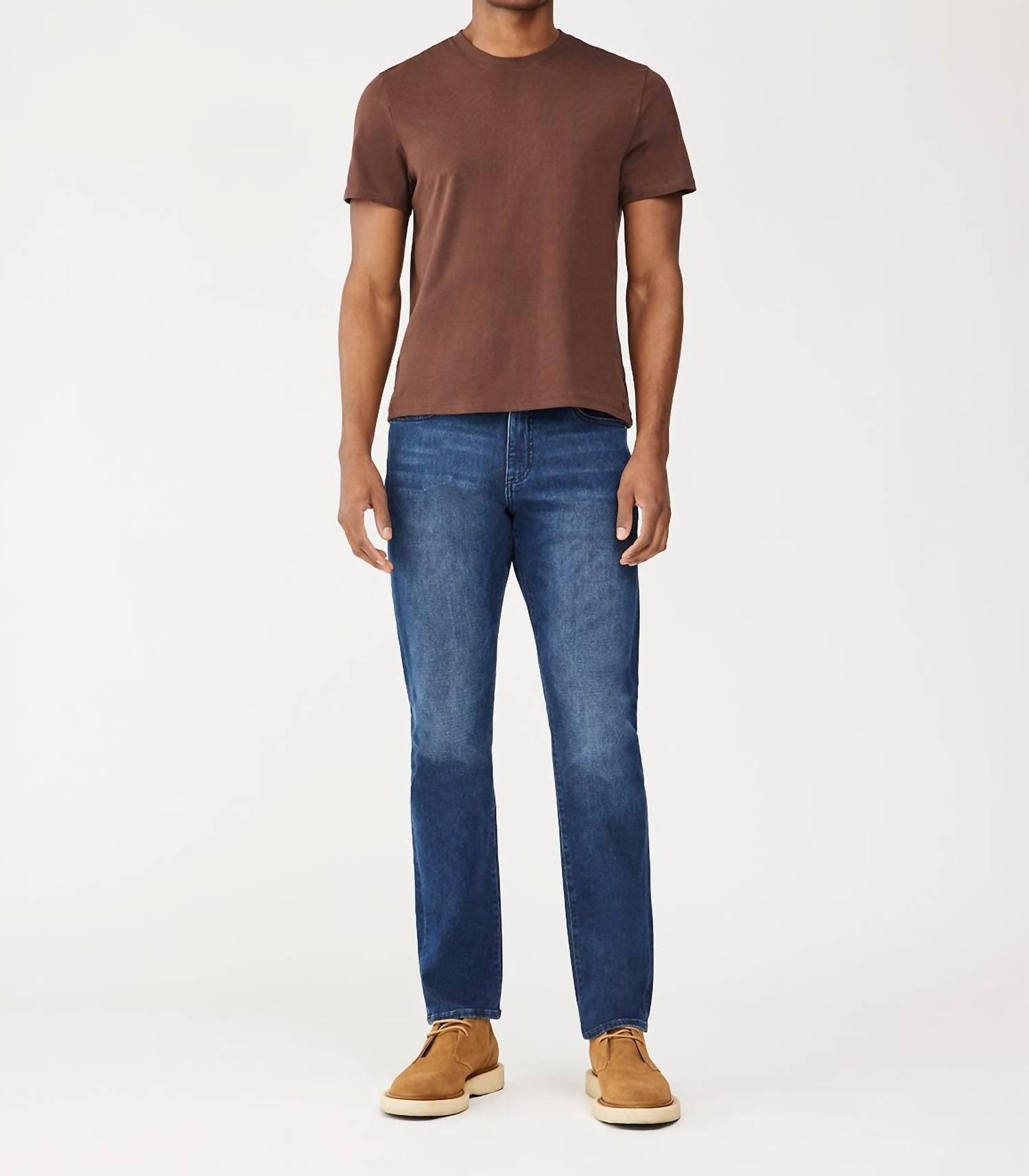 russell slim straight jeans in ink