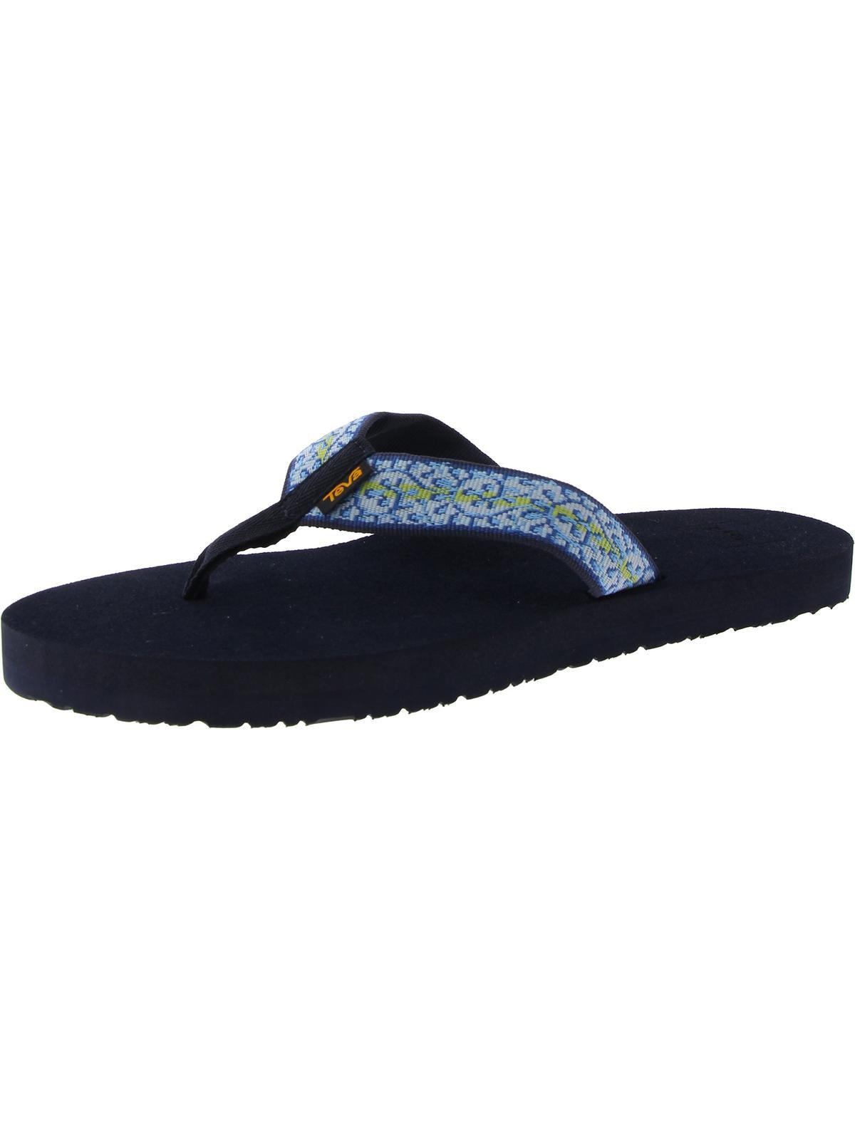 mush ii womens textured shoes flip-flops