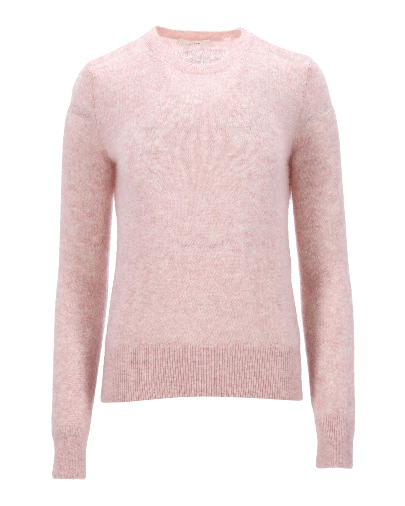 minco sweater in pink cashmere