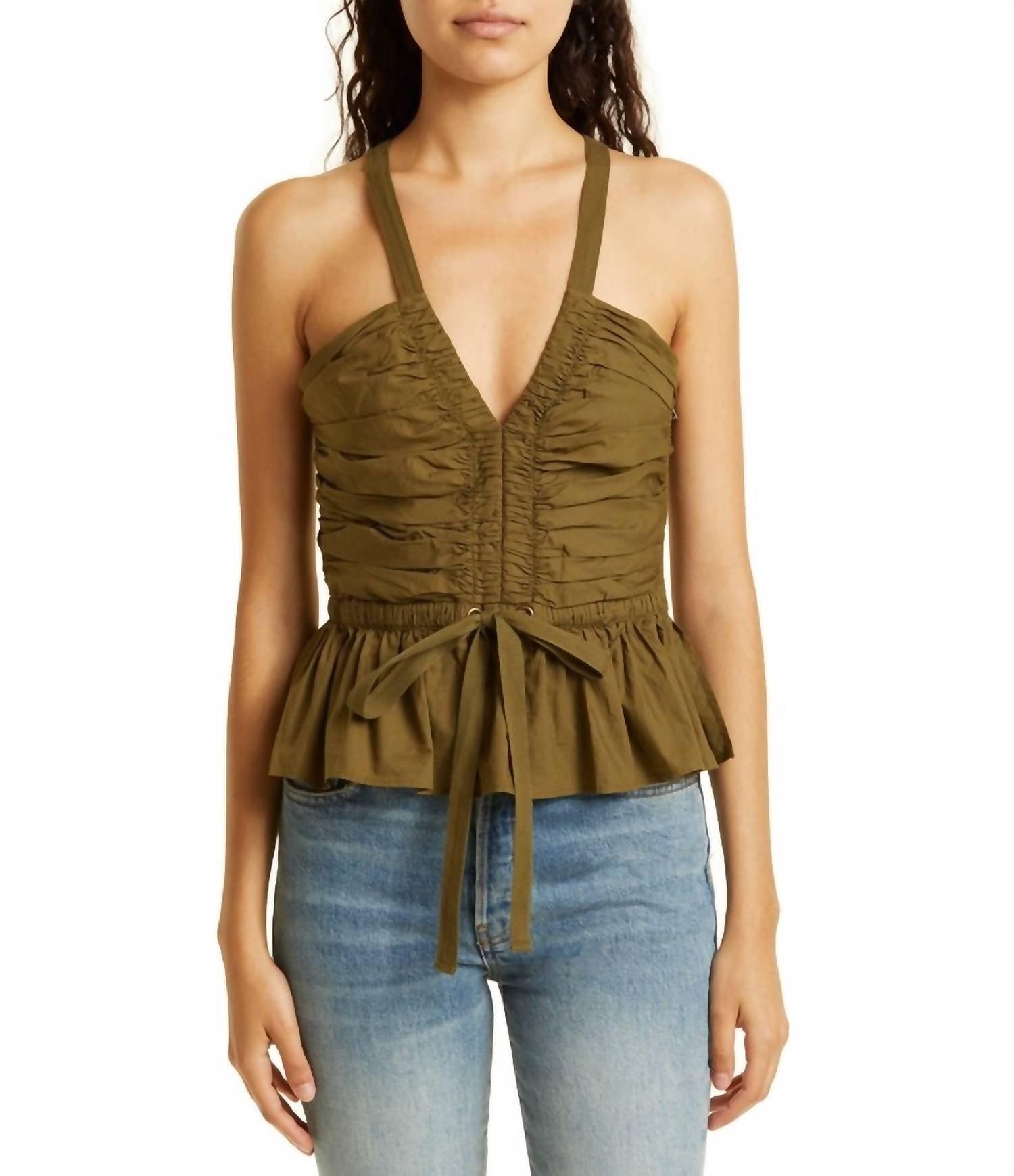 merritt tank top in beech