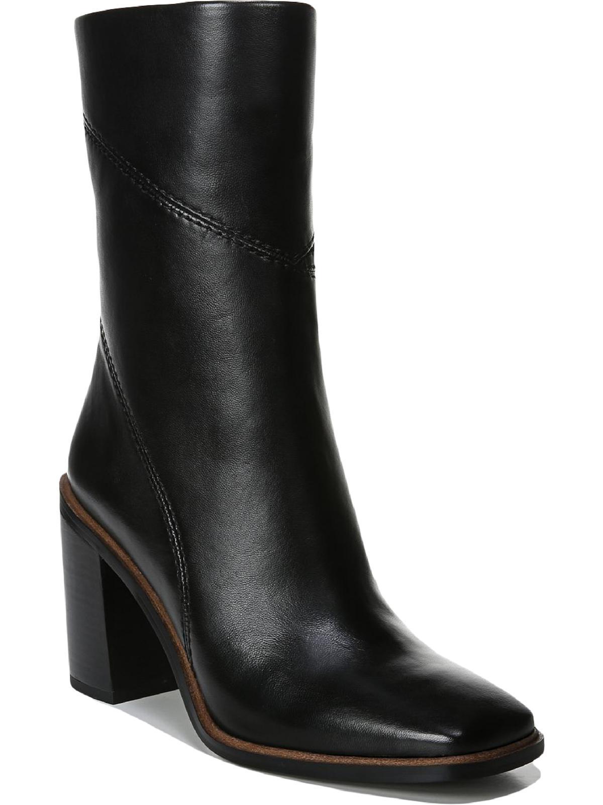 stevie womens zipper square toe booties