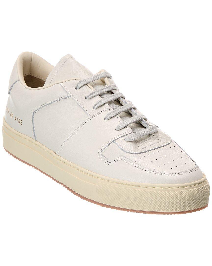 decades low leather sneaker