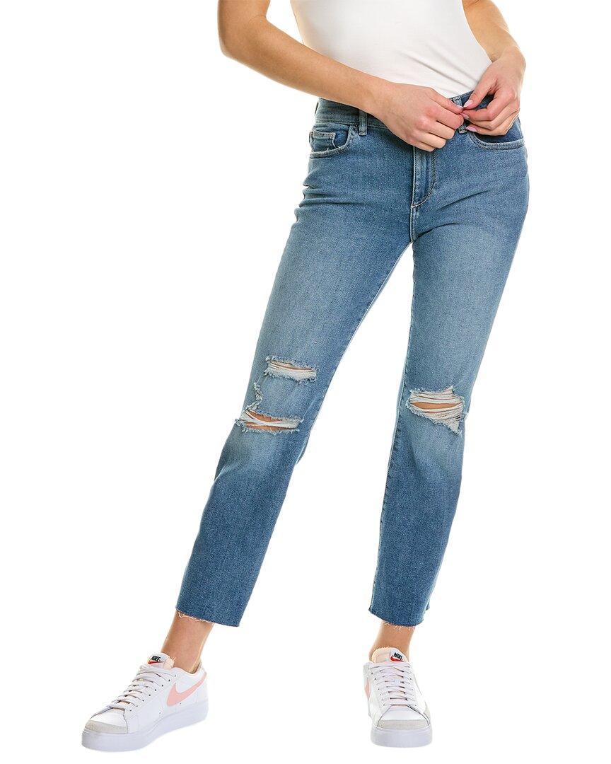 mara light distressed ankle straight jean