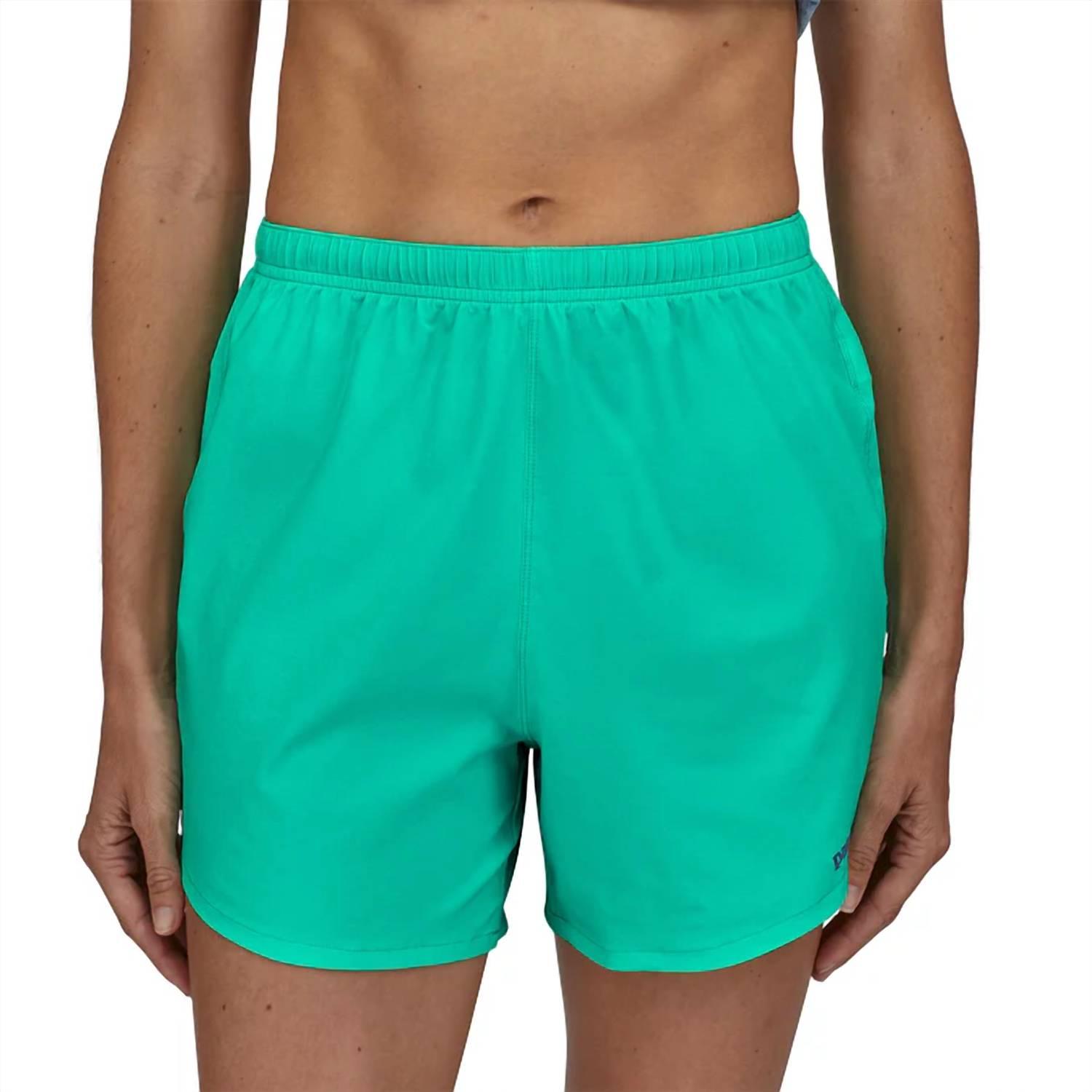 women's trailfarer running shorts - 4½" inseam in fresh teal