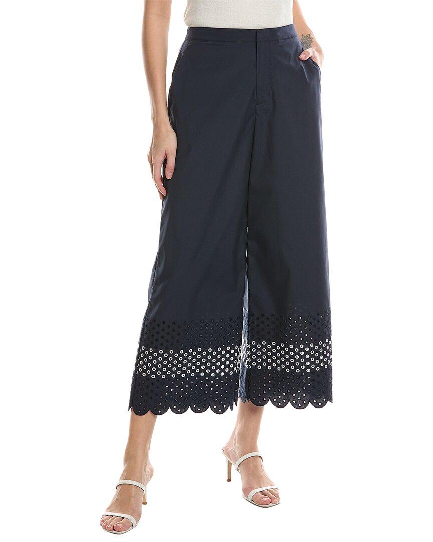 eyelet detail culotte