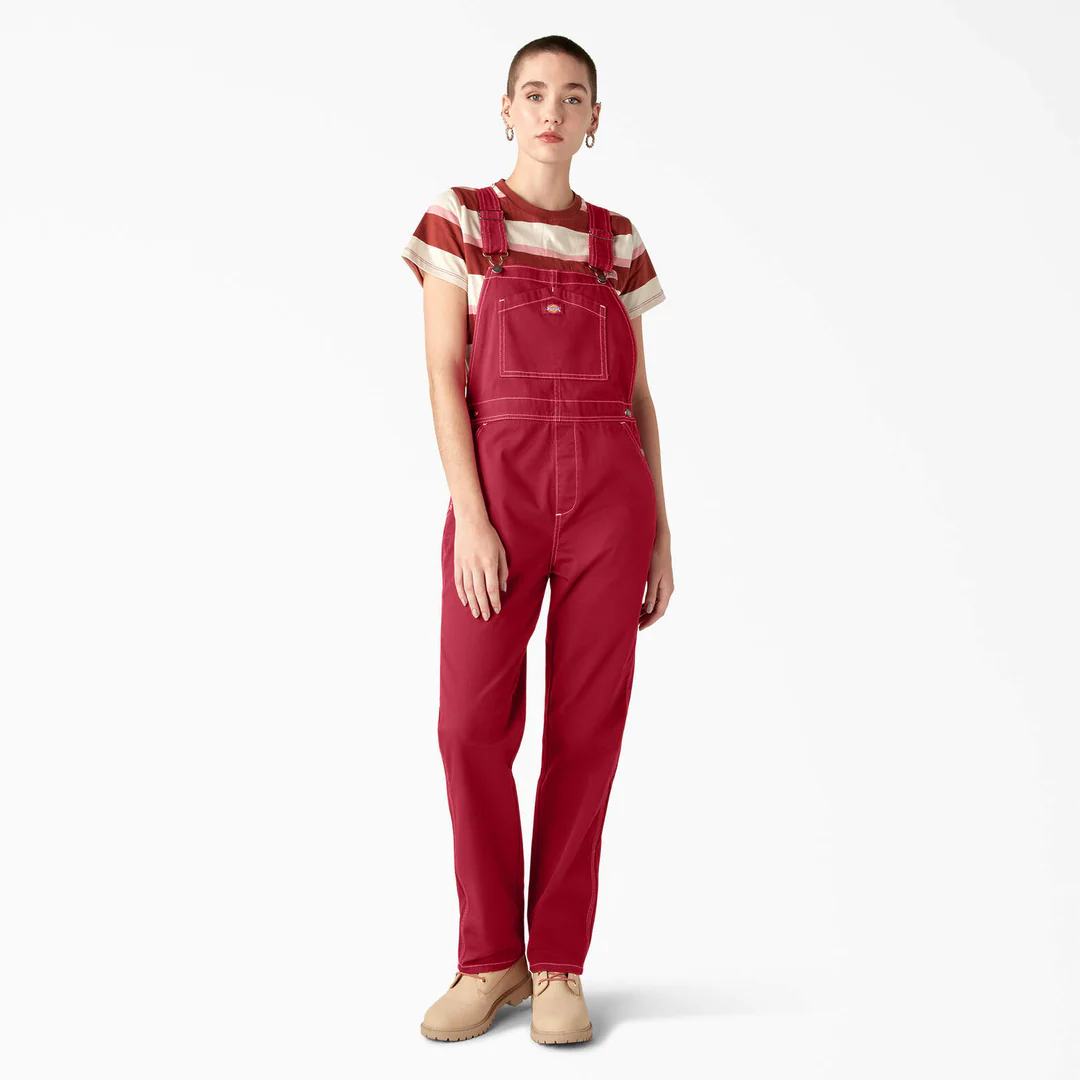 women’s regular fit bib overalls