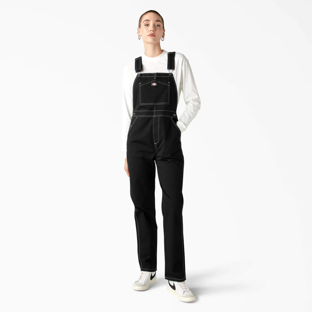 women’s regular fit bib overalls