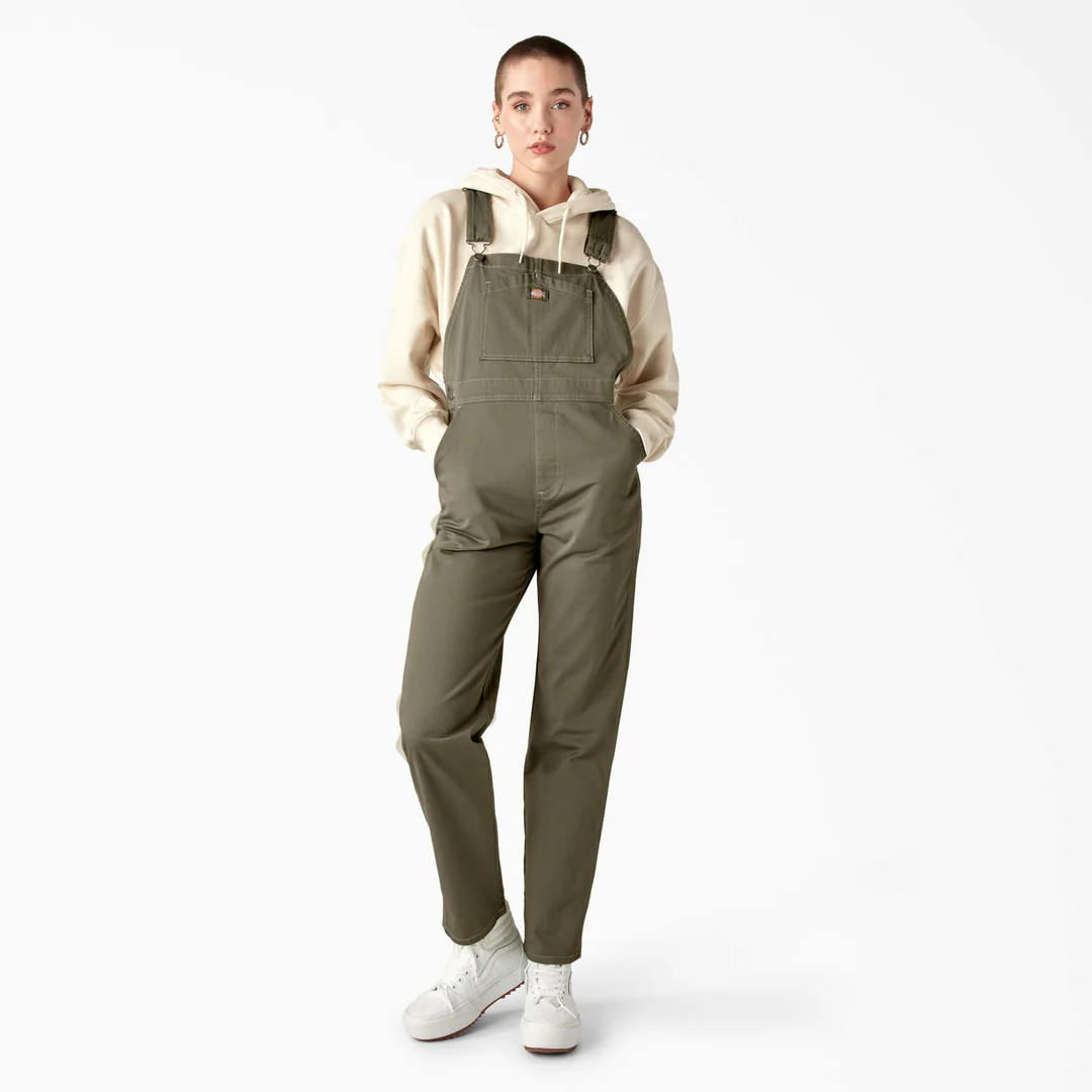 women’s regular fit bib overalls