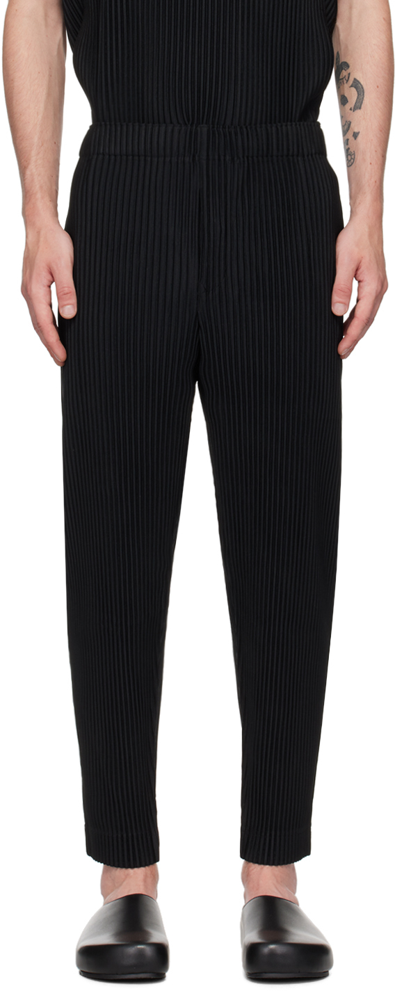 Black Monthly Color August Trousers