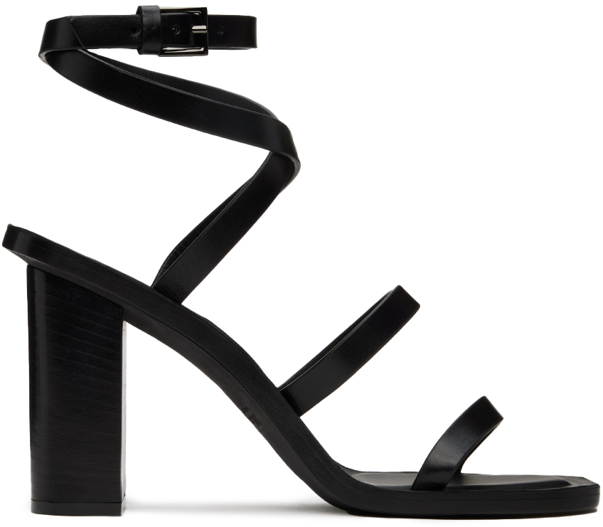 Black Juttal Heeled Sandals