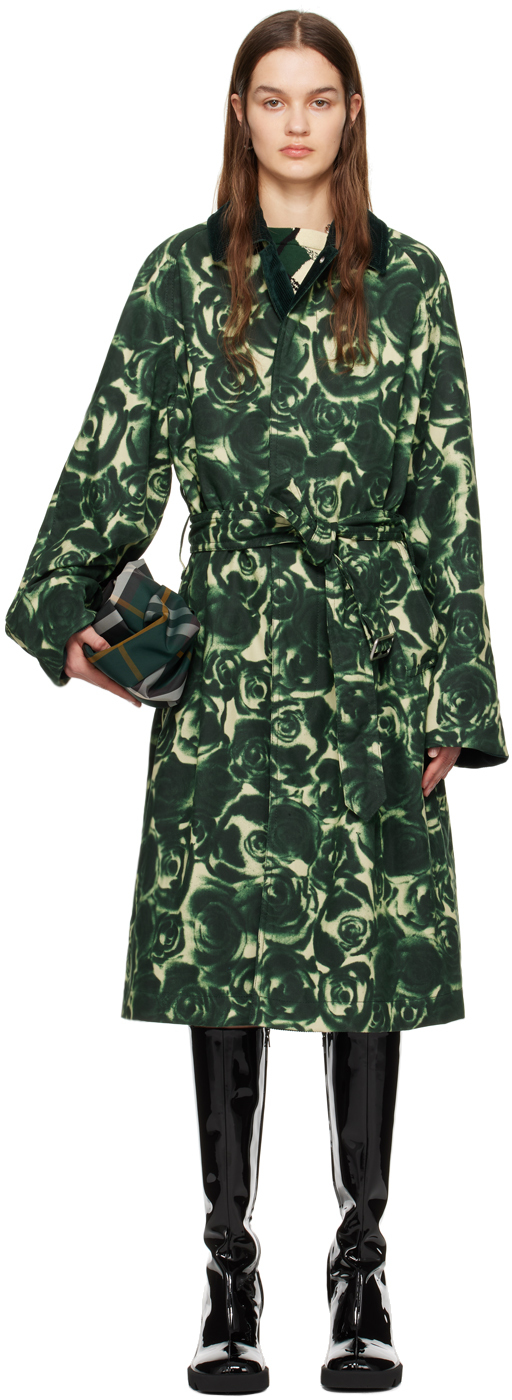 Green Rose Coat