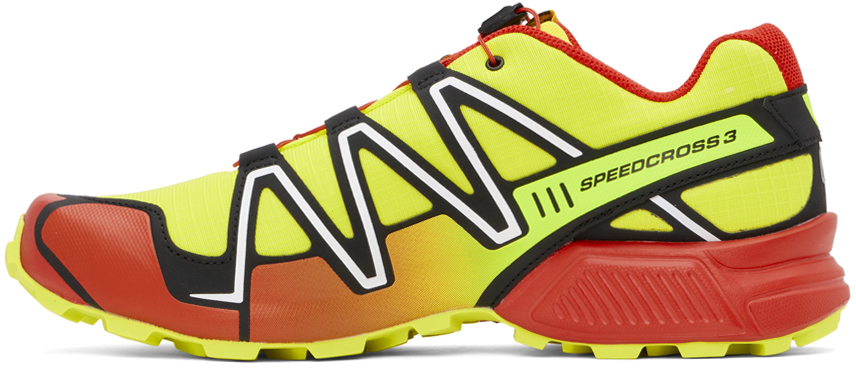 Yellow & Red Speedcross 3 Sneakers