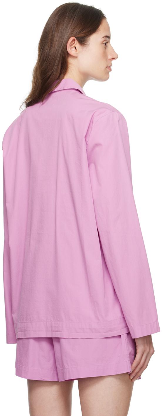 Purple Long Sleeve Pyjama Shirt