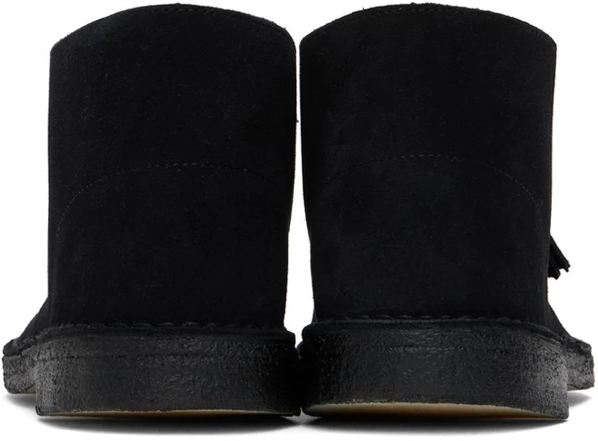 Black Suede Desert Boots