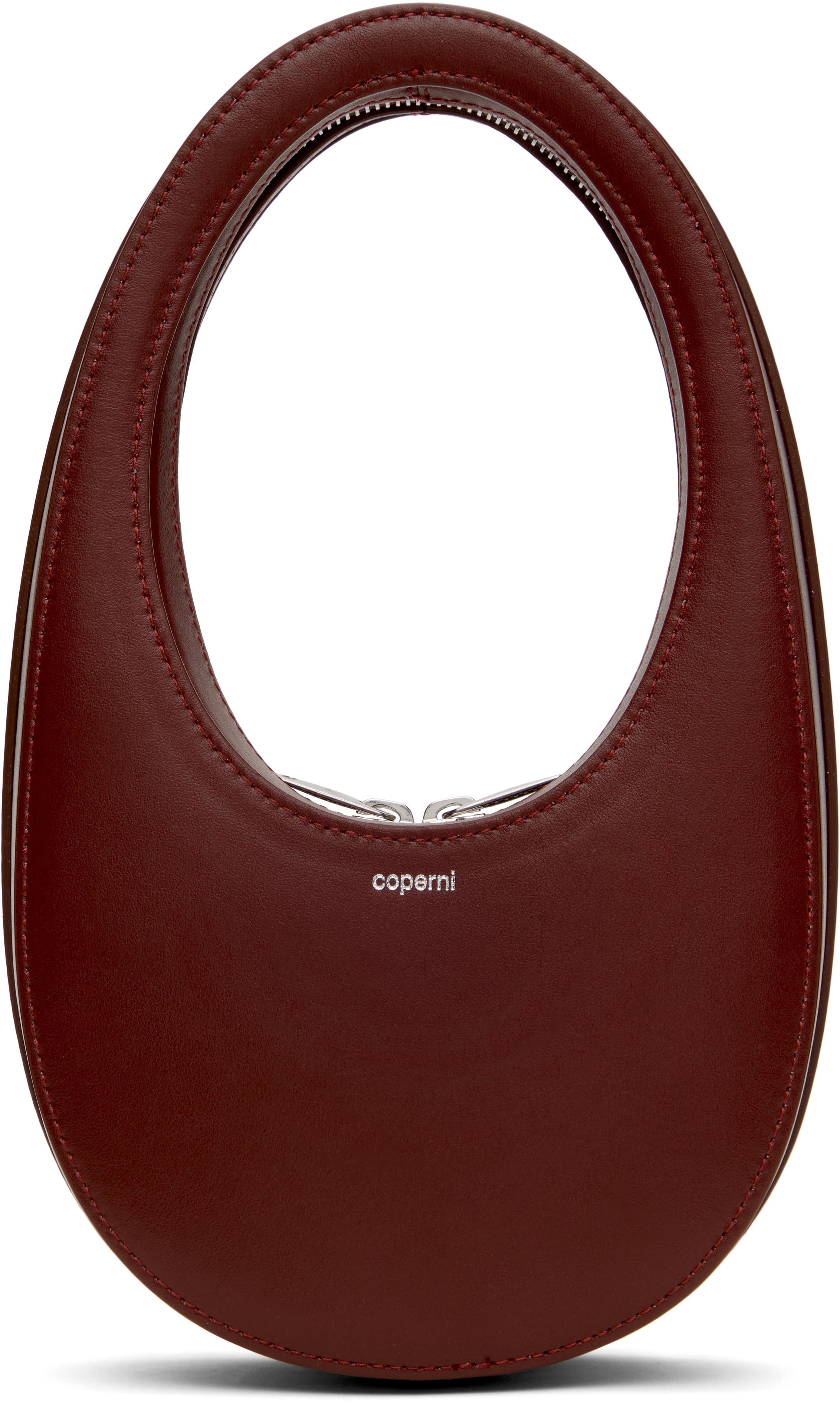 Burgundy Mini Swipe Bag