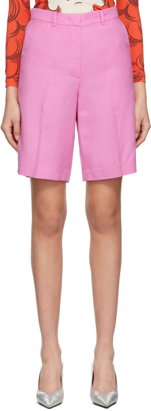 Pink Suiting Shorts