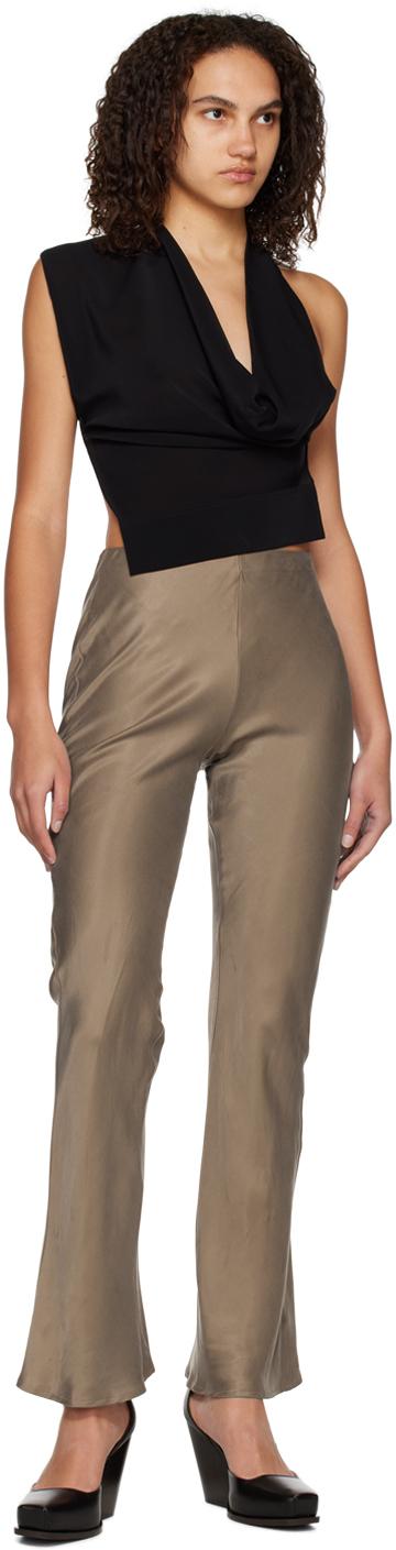 Brown Bias Trousers