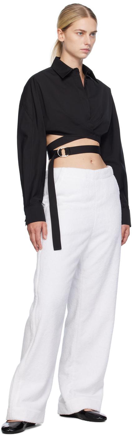 White Loose Trousers