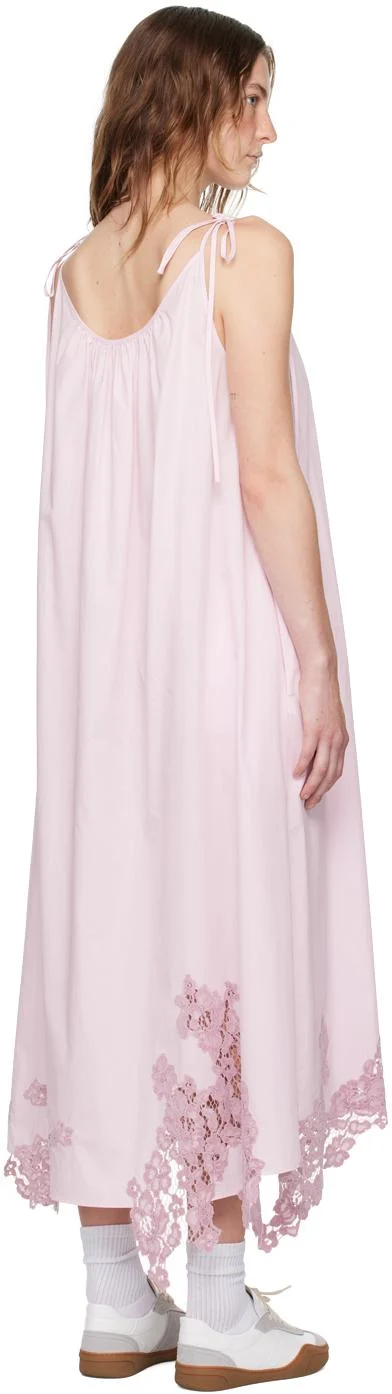 Pink Strap Maxi Dress