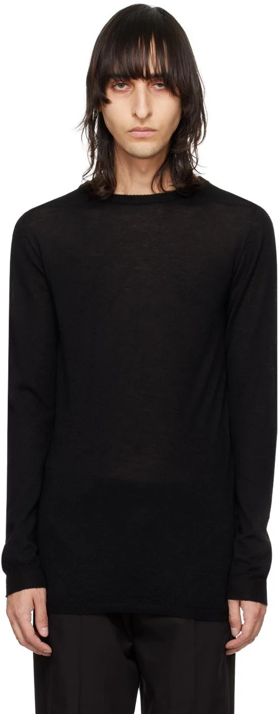 Black Biker Level Sweater