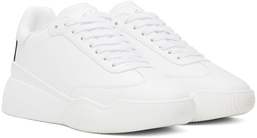 White Runner Loop Sneakers