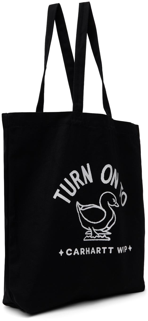 Black Stamp Tote