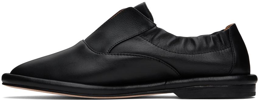 Black Banded Oxford Loafers