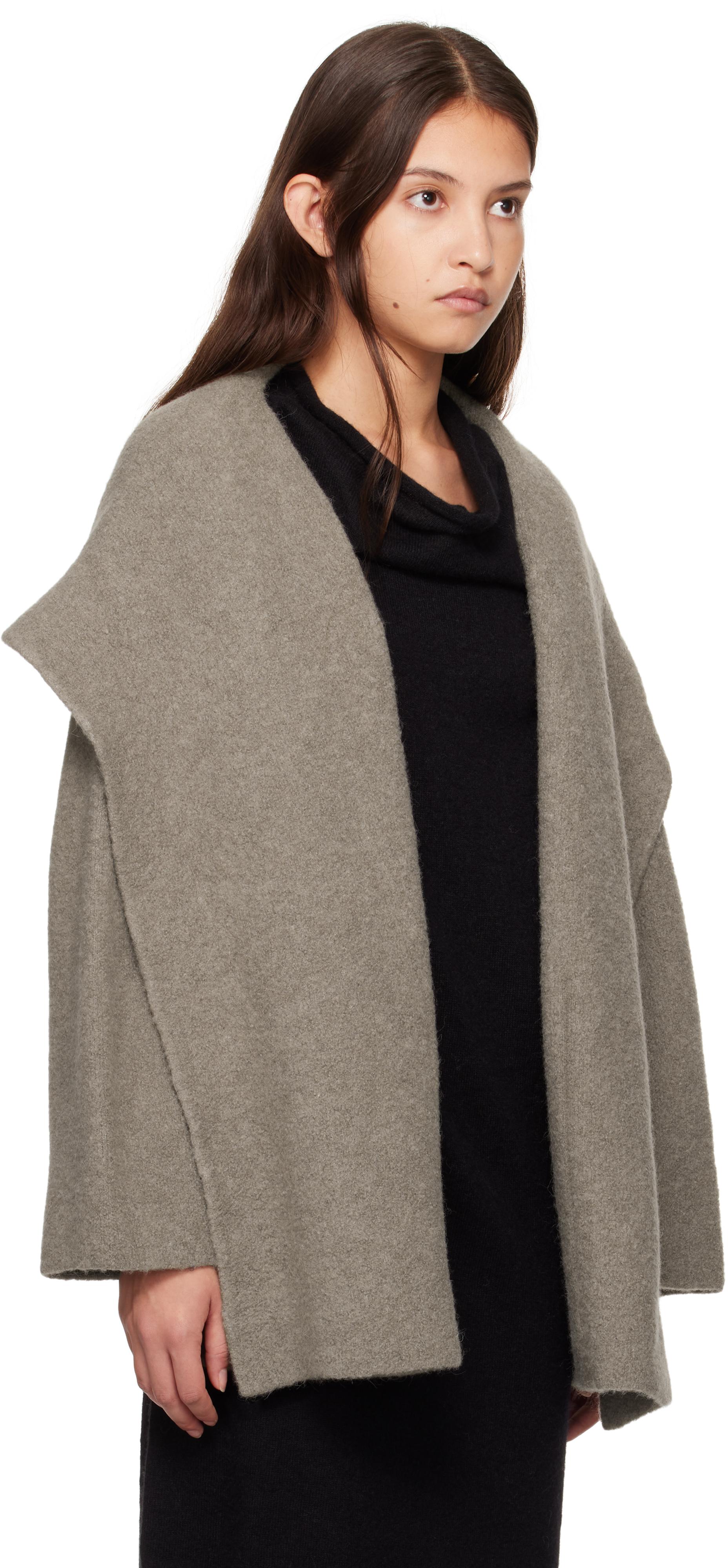 Gray Double Face Coat