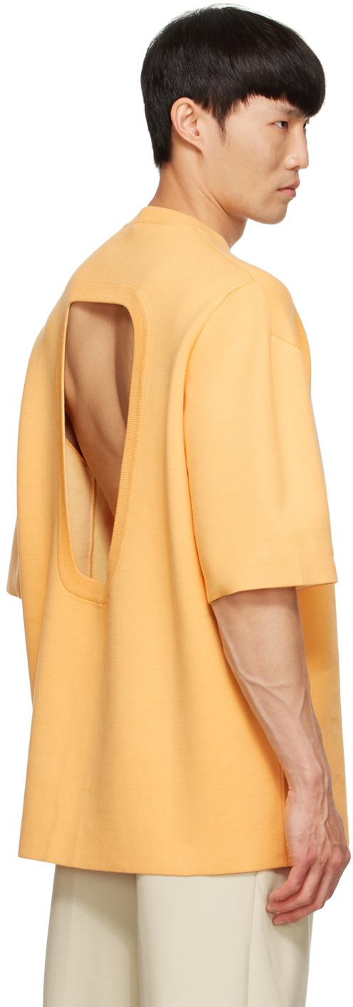 Yellow Viscose T-Shirt