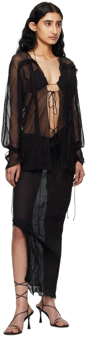 Black Floating Shirt