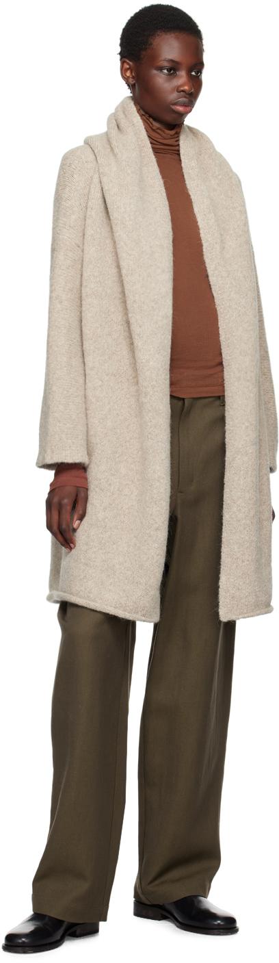 Taupe Capote Coat