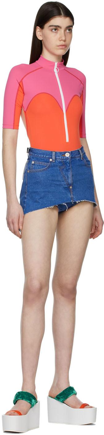 Blue Denim Shorts