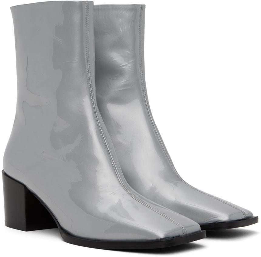 Silver Amina Boots