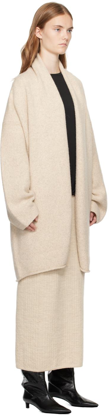 Beige Taper Coat