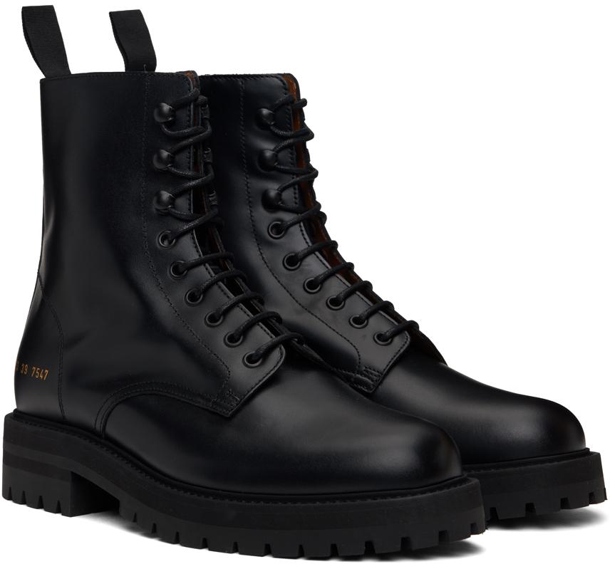 Black Combat Boots