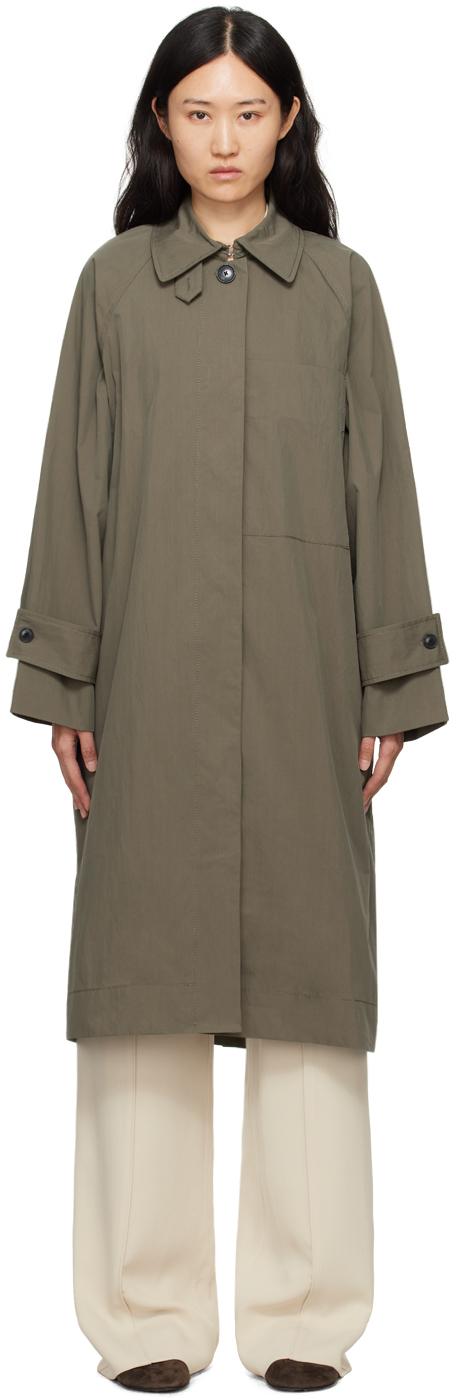 Khaki Proenza Schouler White Label Clark Trench Coat