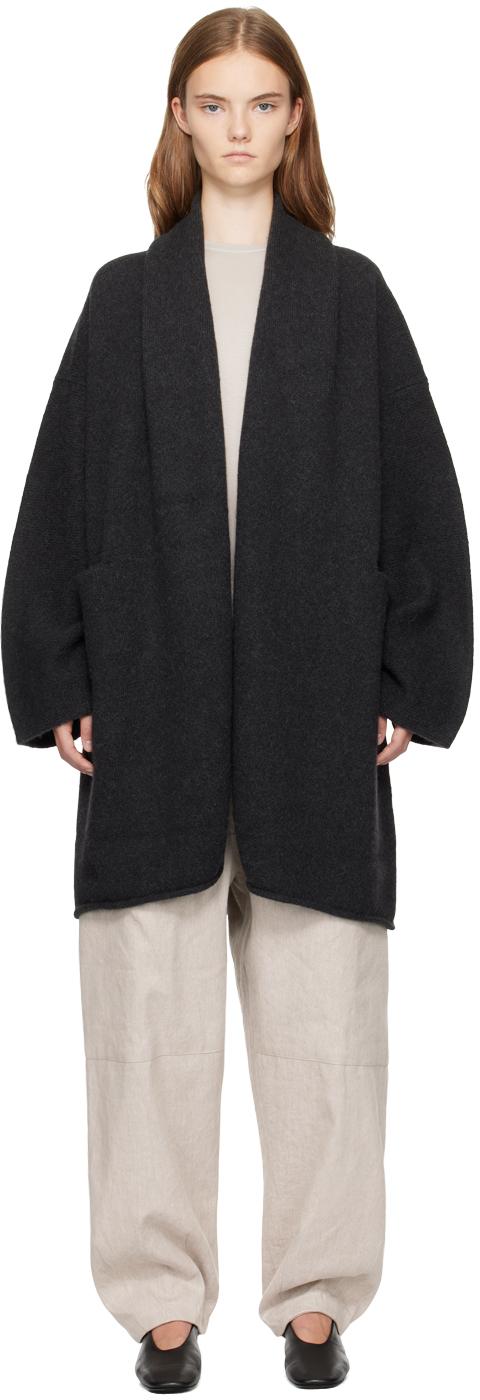 Black Taper Coat