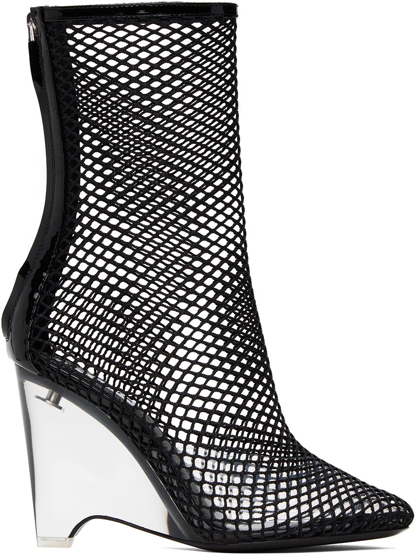 Black 'La Cage' Boots