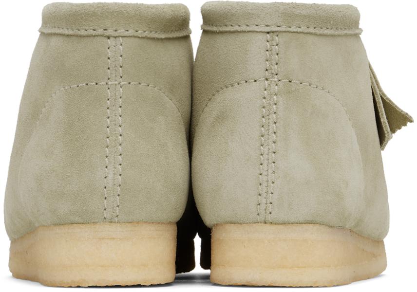 Beige Wallabee Boots