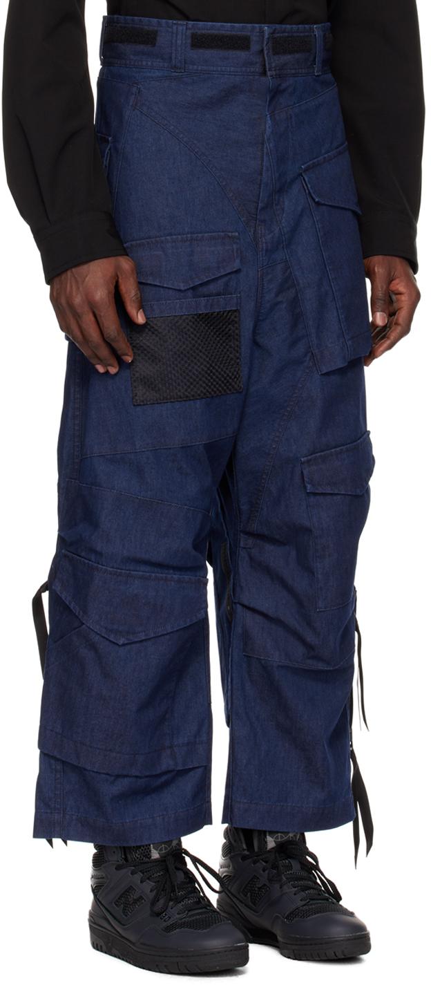 Indigo Multi Pocket Jeans