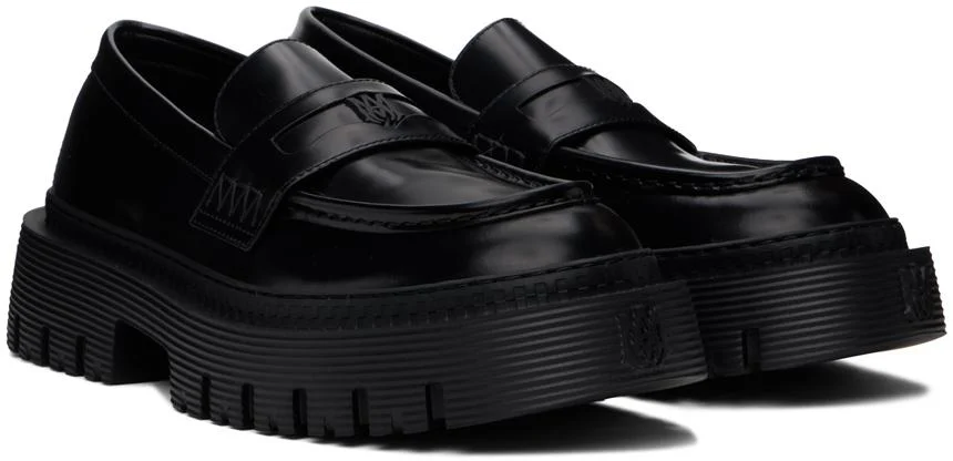 Black Amiri Chunky Loafers