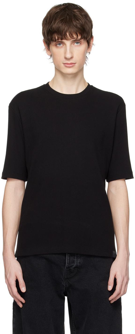 Black Rib T-Shirt