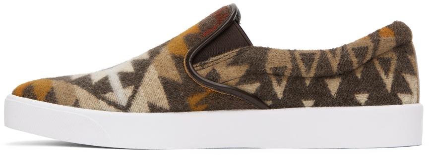 Multicolor Pendleton Edition Slip-On Sneakers