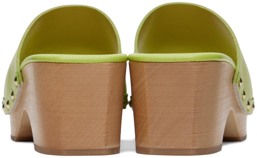 Green Bobbie Clogs