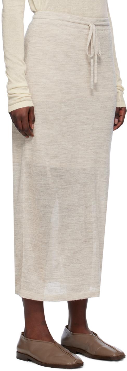 Taupe Layer Maxi Skirt