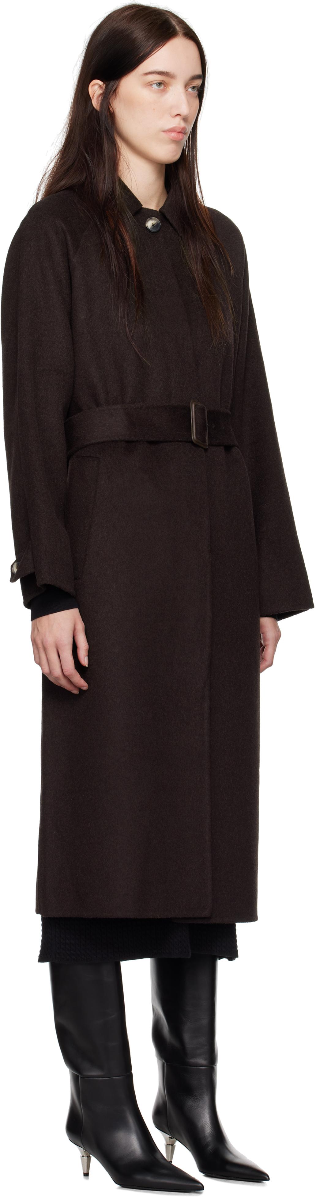 Brown Proenza Schouler White Label Juliette Coat