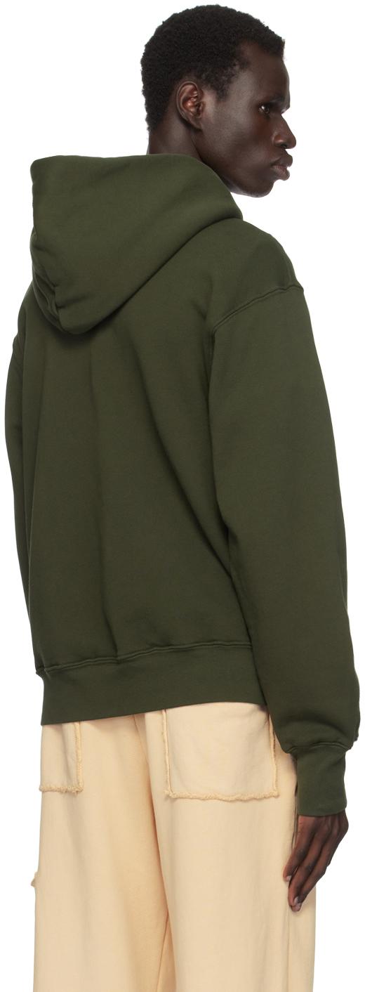 Green Heavyweight Zip Hoodie