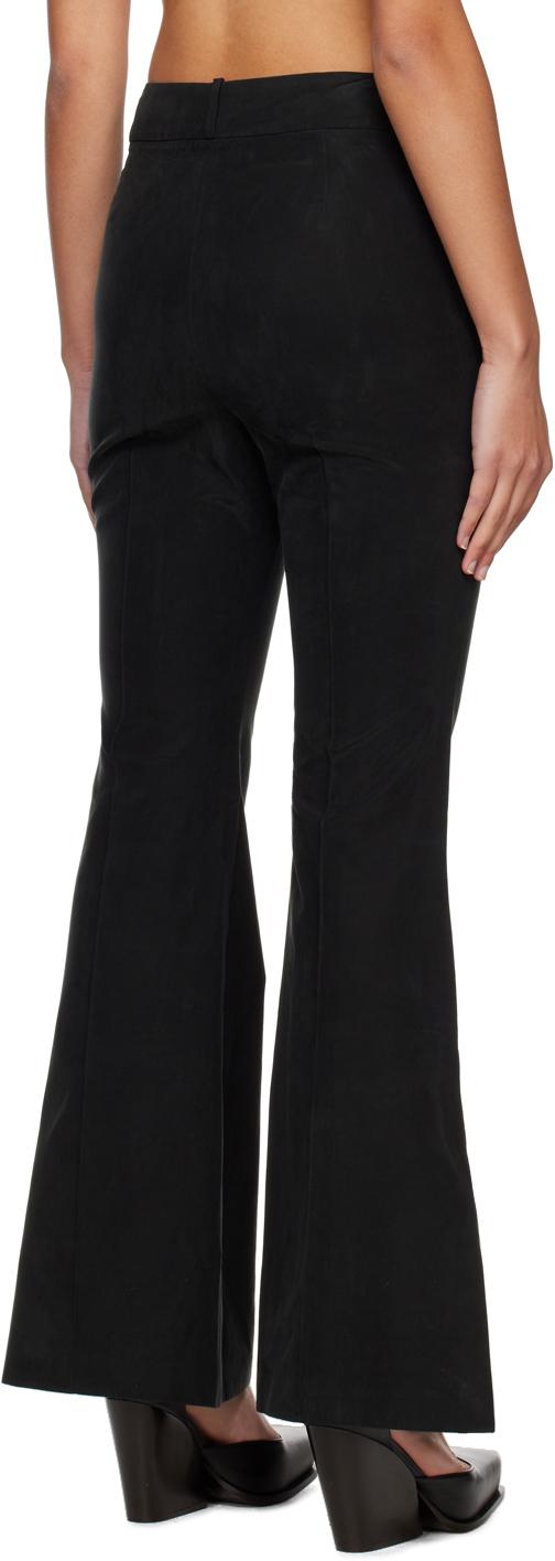 Black Flared Trousers